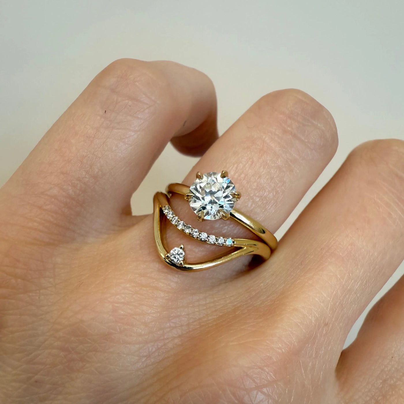 0.90ct Old Euro Diamond Camille