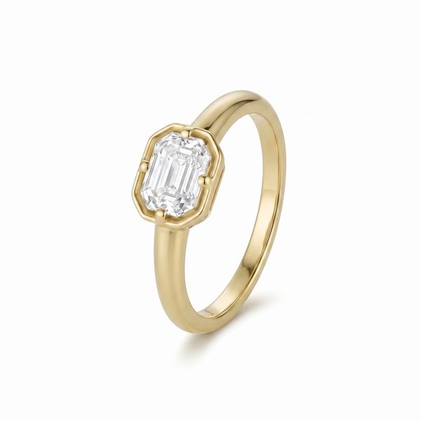 1.01ct Emerald Cut Diamond Georgia