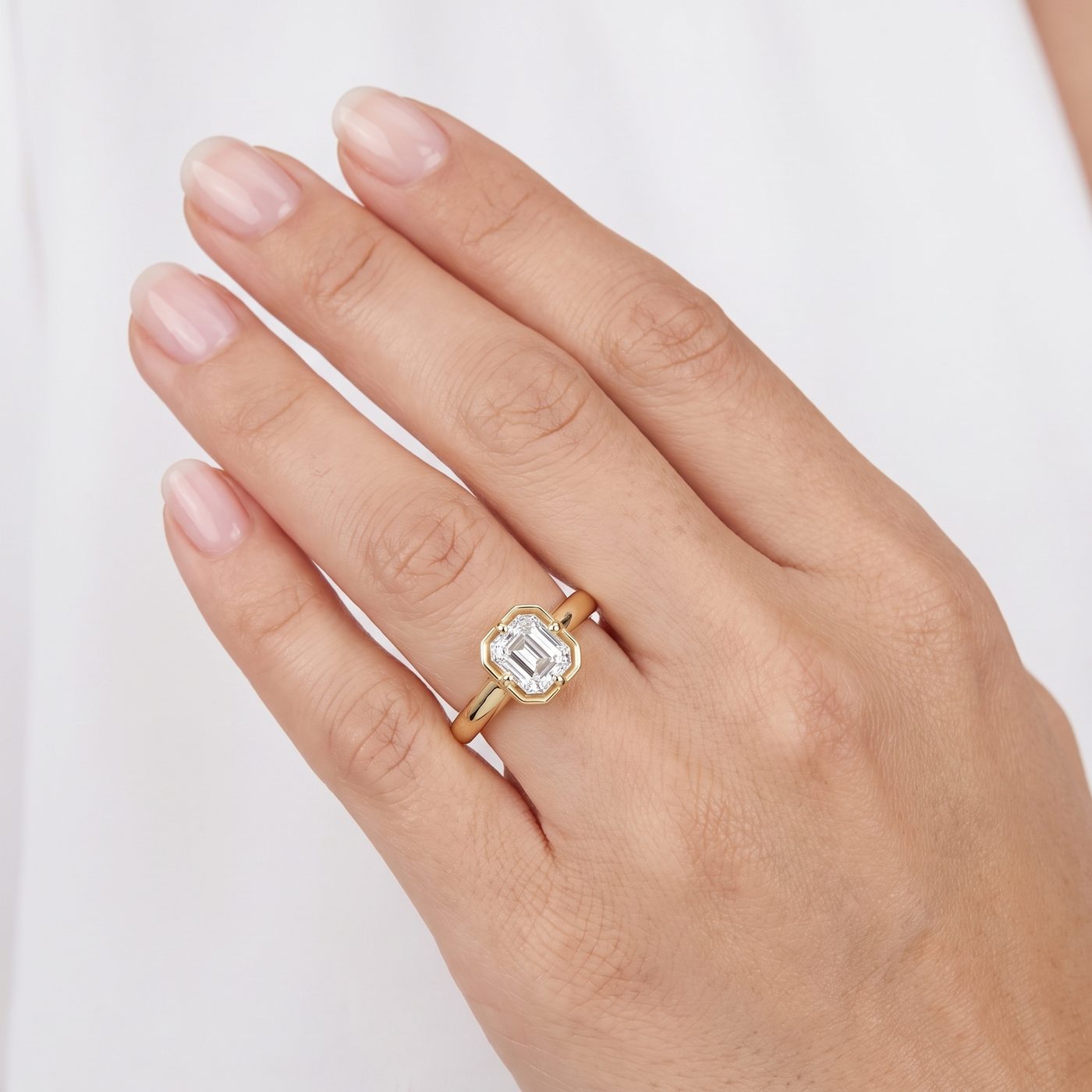 1.01ct Emerald Cut Diamond Georgia