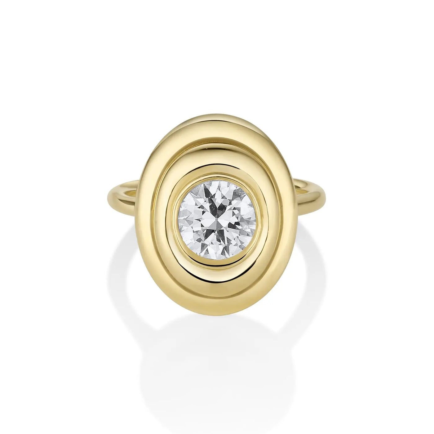 1.26ct Diamond In-Orbit Ring