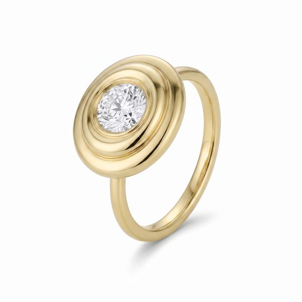 1.26ct Diamond In-Orbit Ring