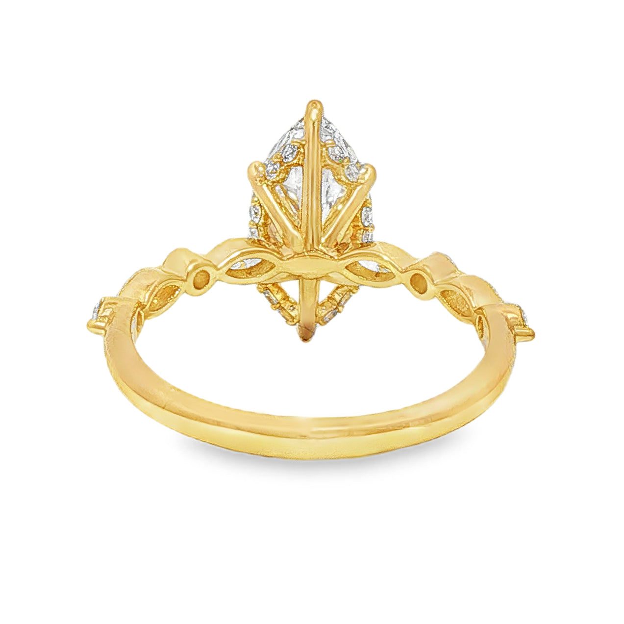 Marquise Diamond Engagement Ring 2 CT 71343