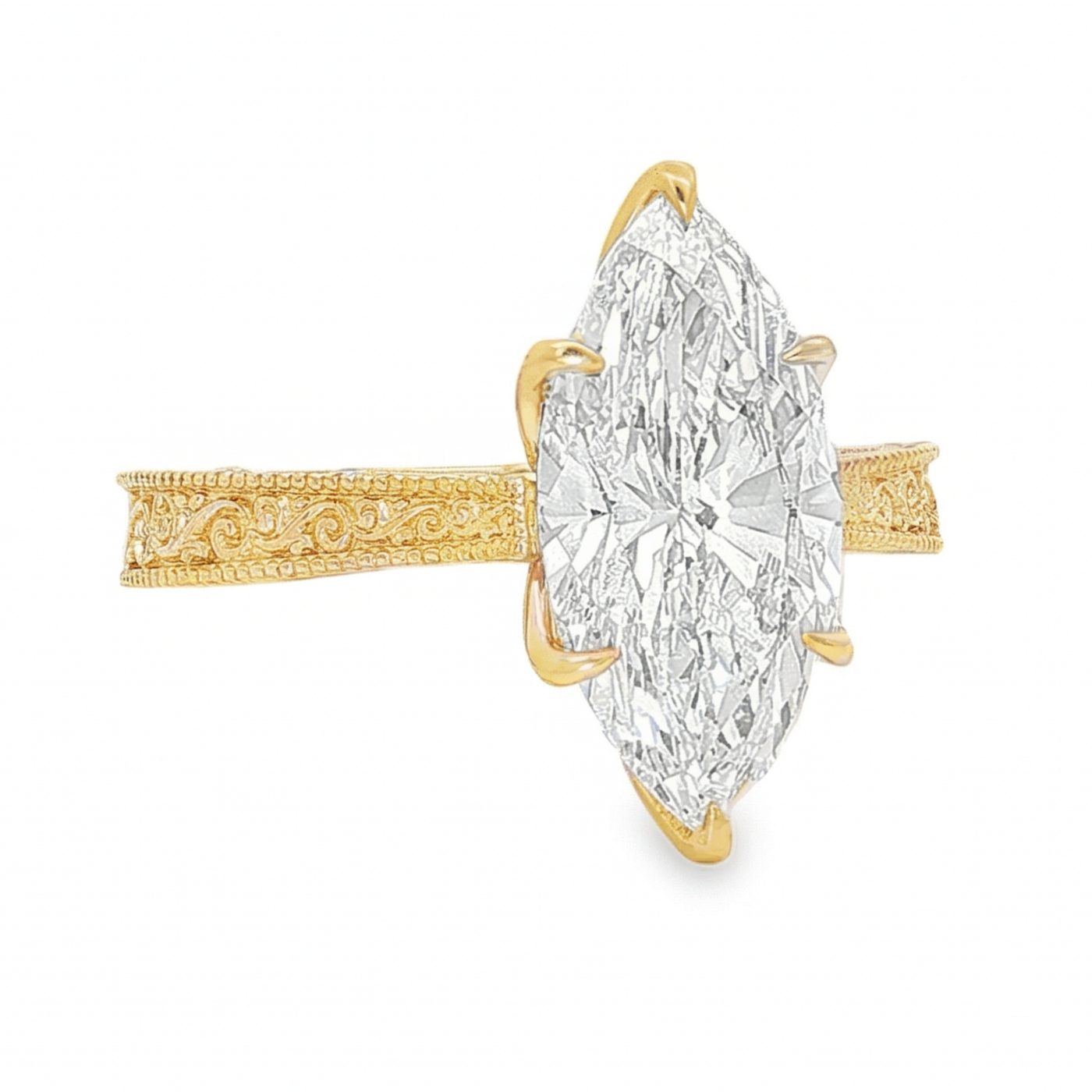 Starlight Marquise Engagement Ring 71116