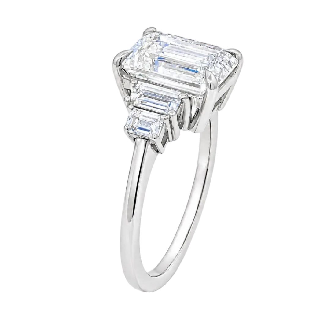 Clara Emerald Engagement Ring 70982