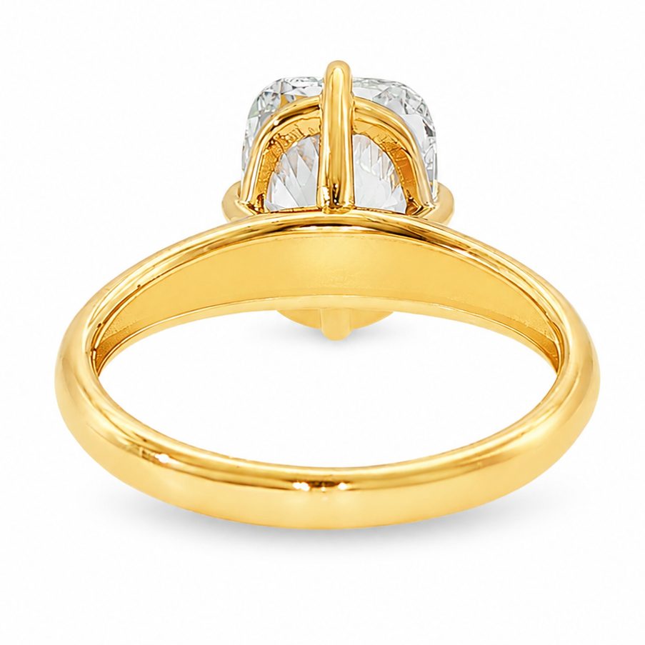 Compass Cushion Engagement Ring 71672