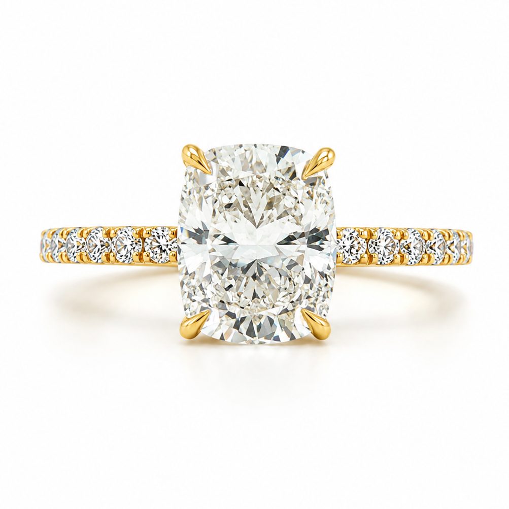 Monarch Cushion Engagement Ring 71620