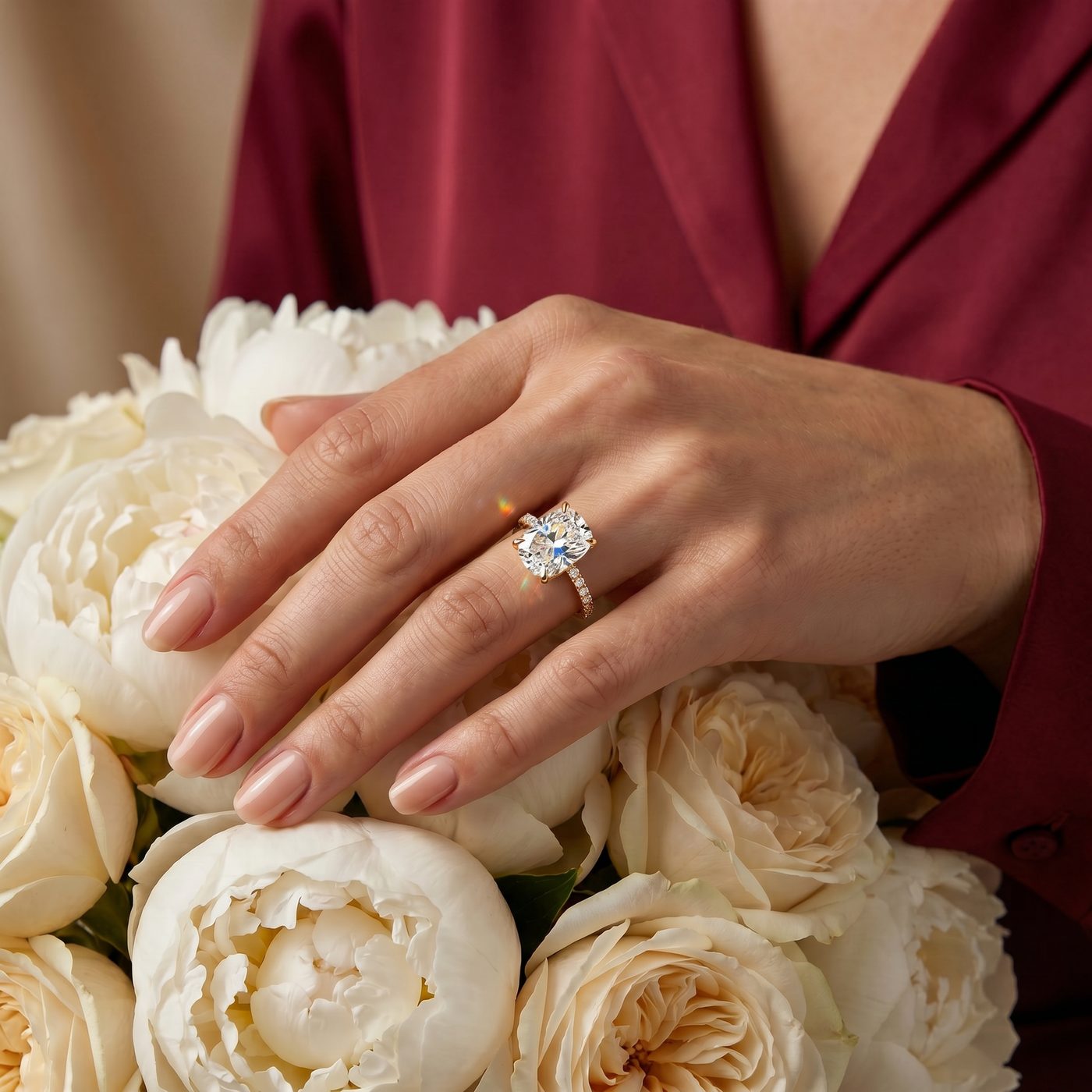 Monarch Cushion Engagement Ring 71620