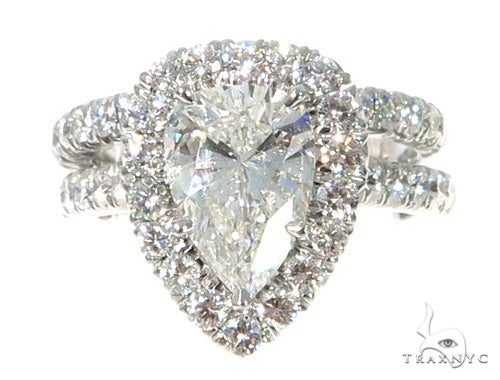 Prong Diamond Engagement Ring Set 48995