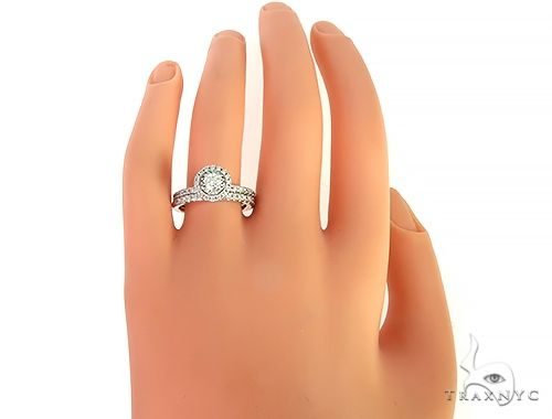 14K Gold Diamond Engagement Ring Bridal Set 65973