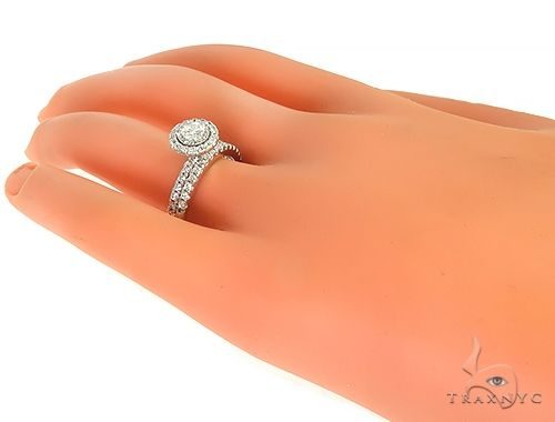 14K Gold Diamond Engagement Ring Bridal Set 65973