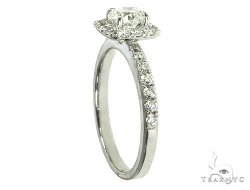 18K White Gold Engagement Diamond Ring 66232