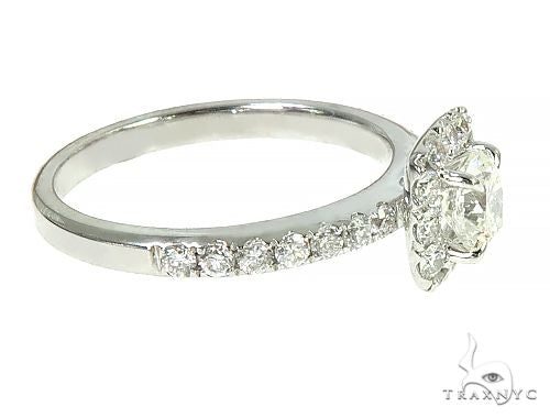 18K White Gold Engagement Diamond Ring 66232