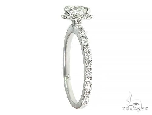 18K White Gold Engagement Diamond Ring 66248