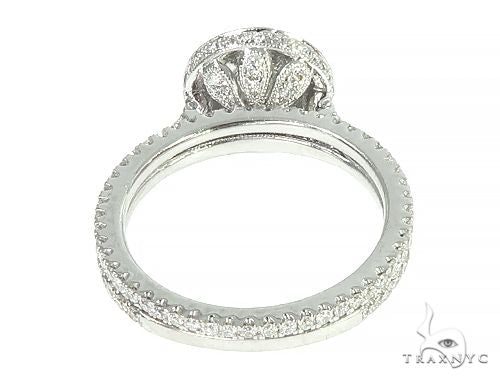 18K White Gold Engagement Diamond Ring Set 66235
