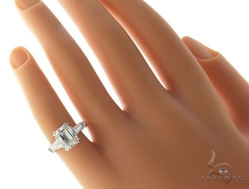 Emerald Cut Engagement Ring 61453