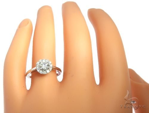 Halo Diamond Engagement Ring 64499