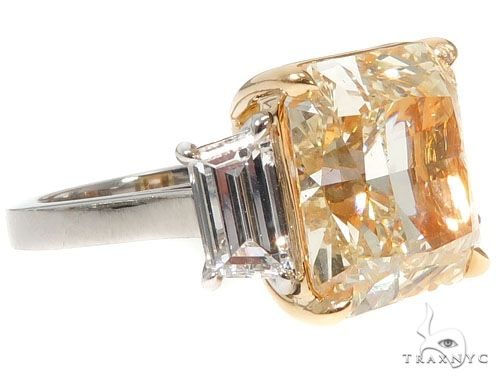 Sunrise Beam Diamond Engagement Ring 64463