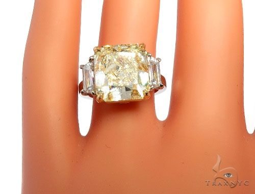 Sunrise Beam Diamond Engagement Ring 64463