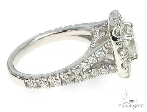 14K White Gold Diamond Engagement Ring 66139