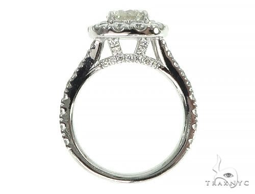 14K White Gold Diamond Engagement Ring 66139