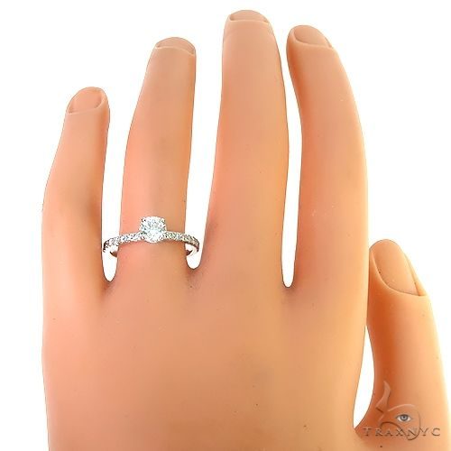 18K Gold Diamond Engagement Ring 66771