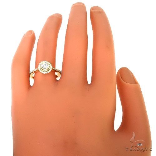14K Gold Diamond Engagement Ring 67288