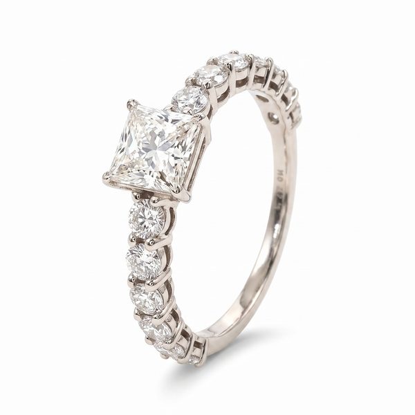 Princess Diamond Engagement Ring 67447