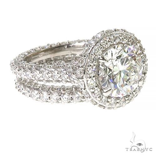 14K Gold Diamond Engagement Ring Set 67448