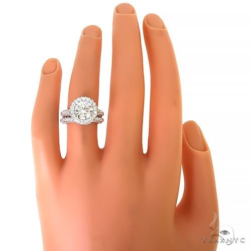 14K Gold Diamond Engagement Ring Set 67448