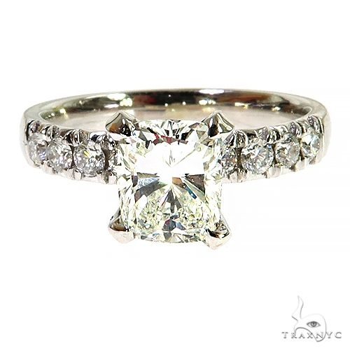 18K Gold Diamond Engagement Ring 68196
