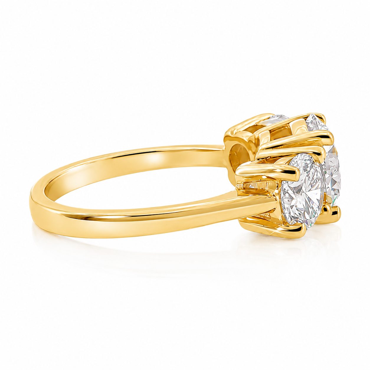 Sophia Three Stone Engagement Ring 68232