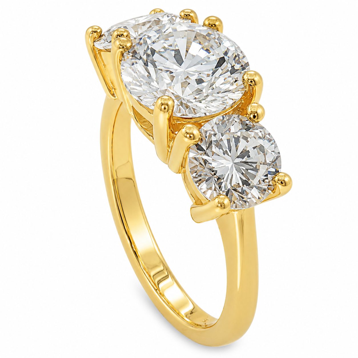 Sophia Three Stone Engagement Ring 68232