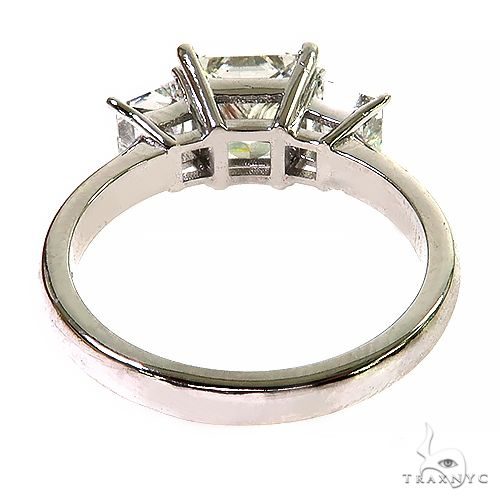 3 Stone Princess Cut Diamond Engagement Ring Lab 69141