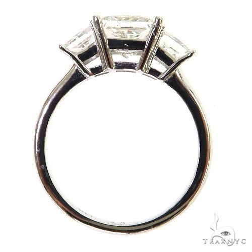 3 Stone Princess Cut Diamond Engagement Ring Lab 69141