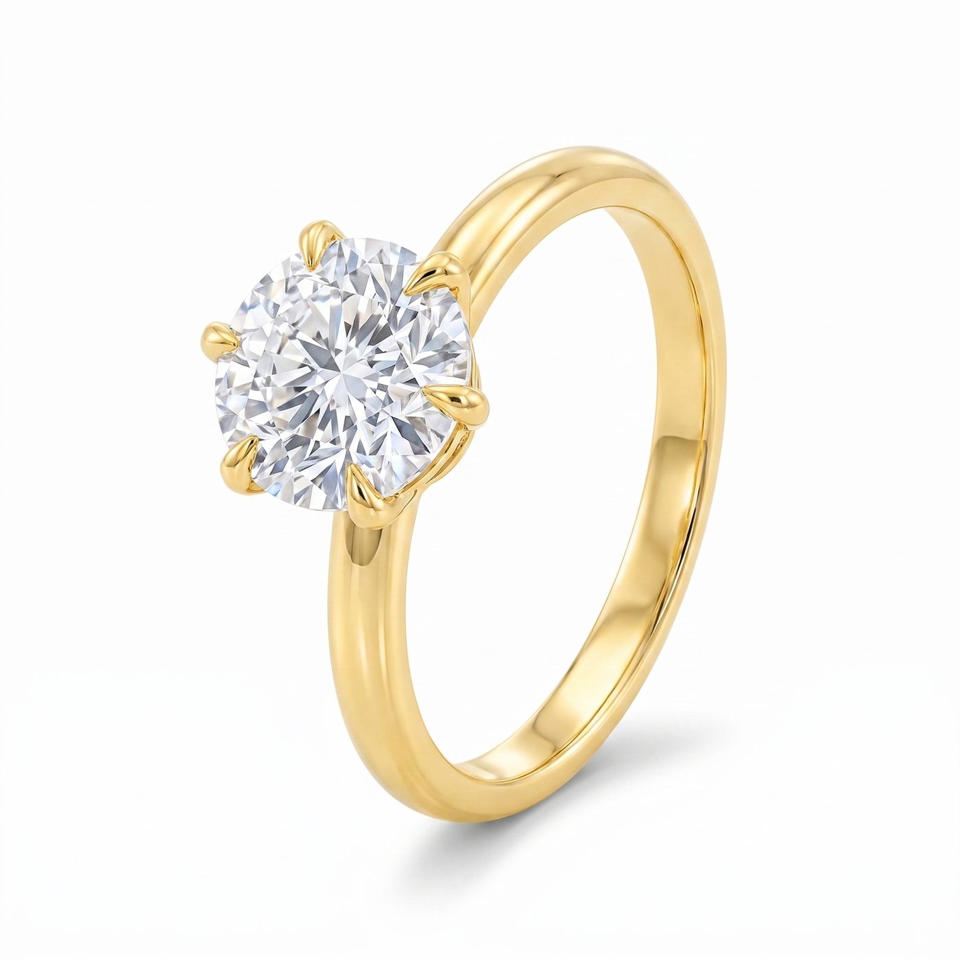 Audrey Six-Prong Diamond Engagement Ring 68943