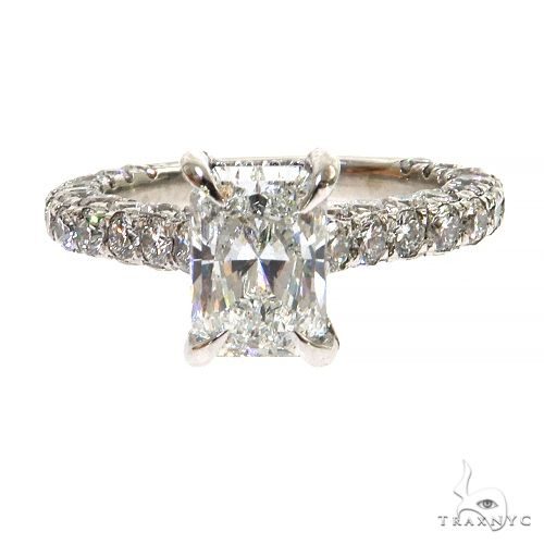 Emerald Cut Diamond Engagement Ring 68553