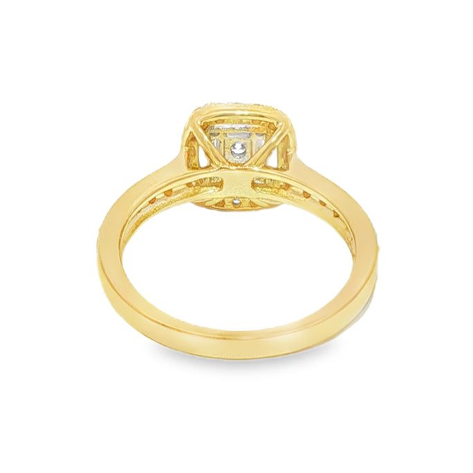 Baguette Diamond Engagement Ring 68623
