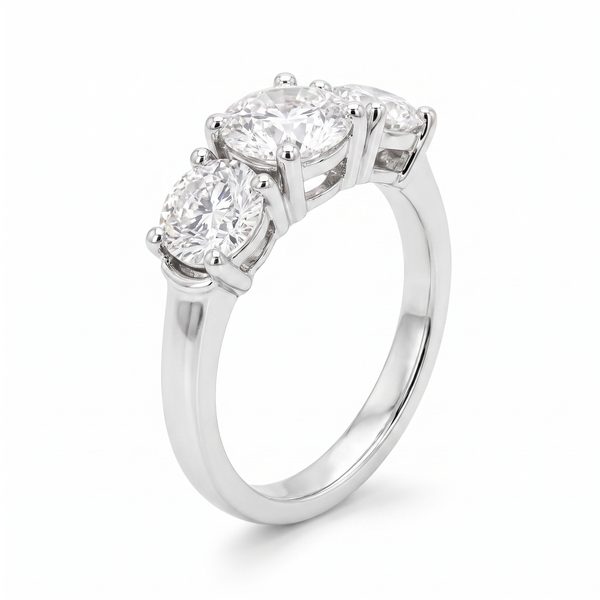 Cascade Three-Stone Ring 16763