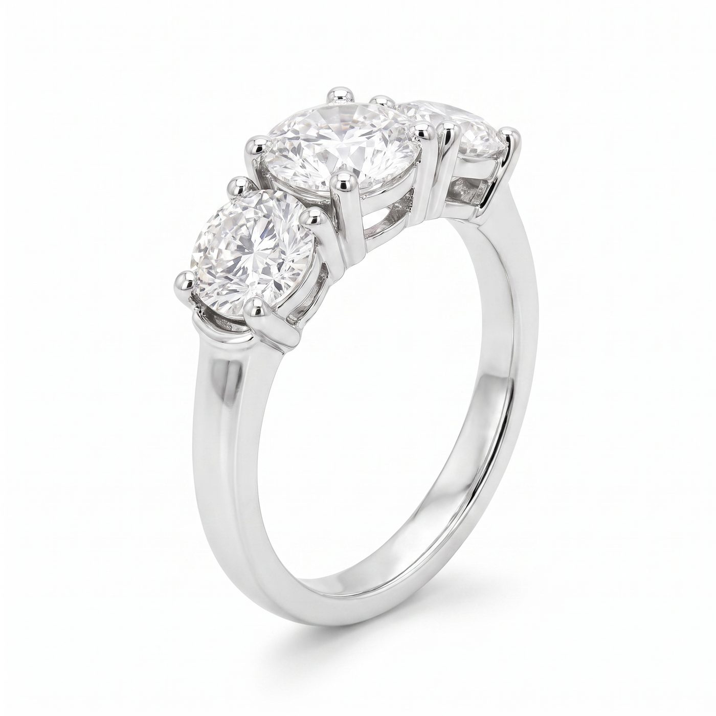 Cascade Three-Stone Ring 16763