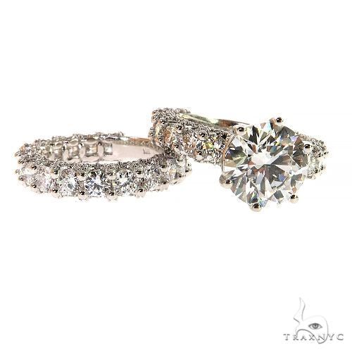 Diamond Engagement Ring Set Lab 69143
