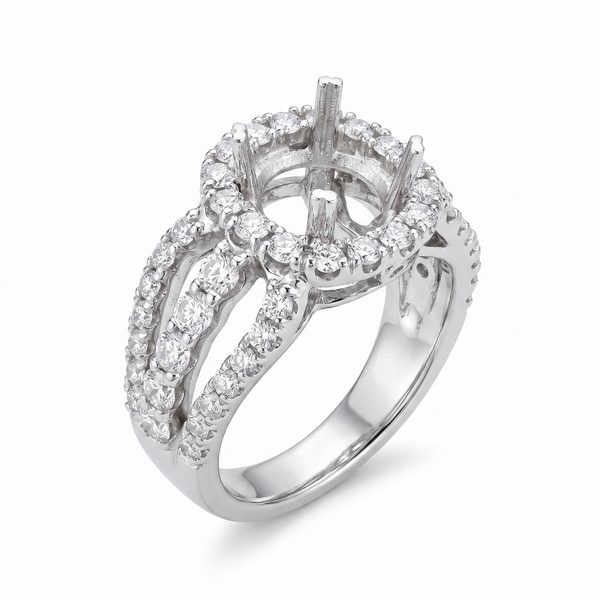 Prong Diamond Semi Mount Ring 37047 37407