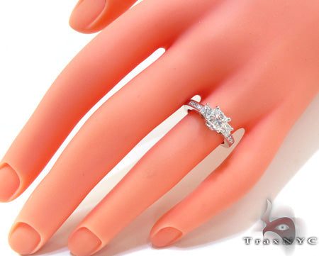 Ladies Princess Cut Diamond Ring 21182