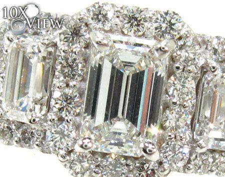 Ladies White Gold Diamond Ring 21040