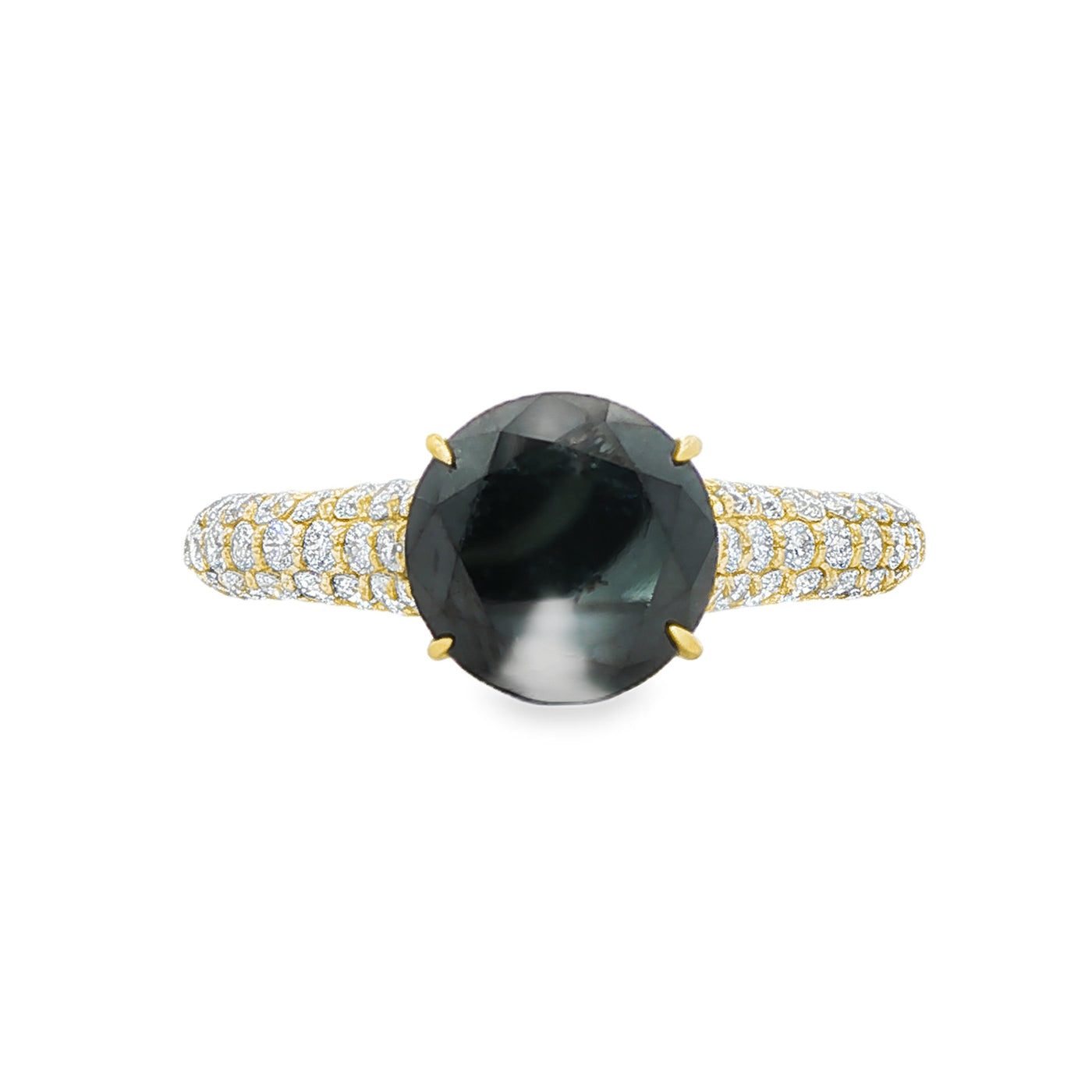 Prong Black Diamond Ring 27569