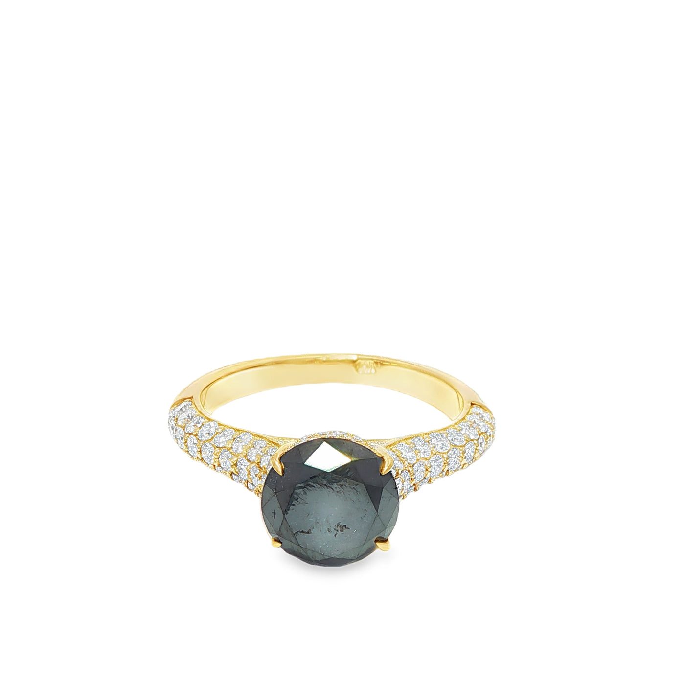Prong Black Diamond Ring 27569