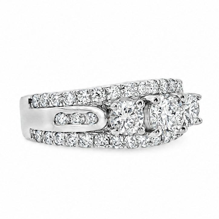 White Gold Wedding Ring 5613