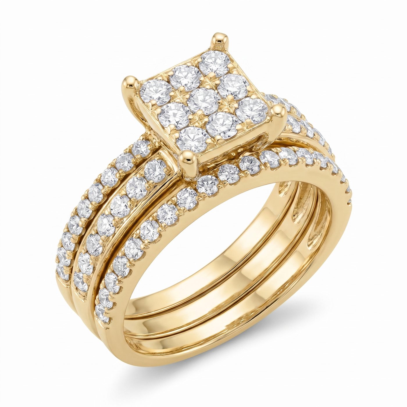 Galina Wedding Ring Set 15687