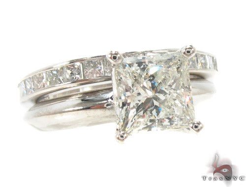 Invisible Diamond Wedding Ring 35226 35252