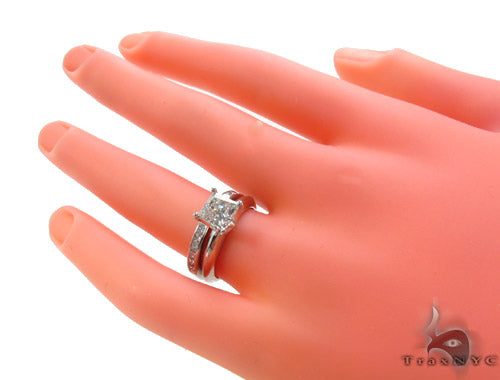 Invisible Diamond Wedding Ring 35226 35252