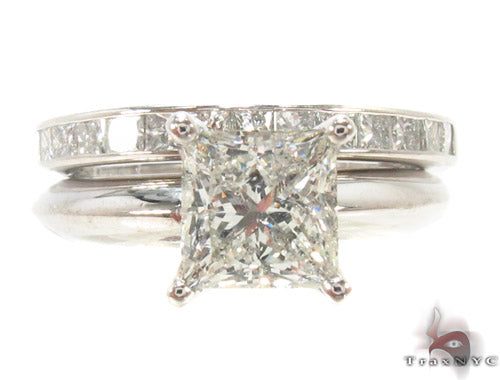 Invisible Diamond Wedding Ring 35226 35252